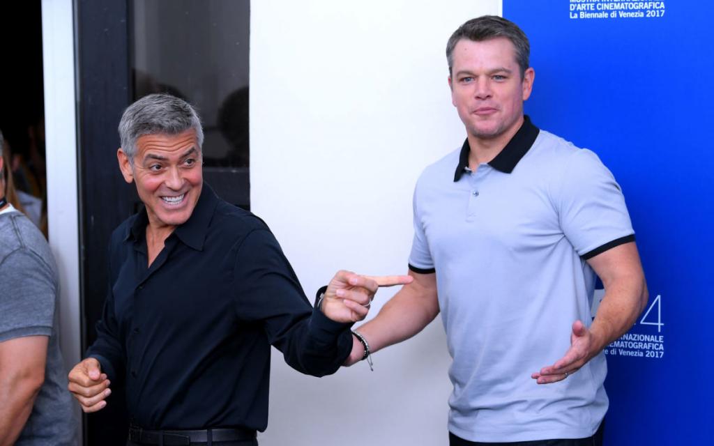 Джордж Клуни и Мэтт Дэймон